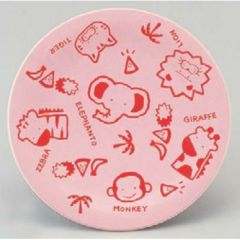 回転寿司皿 寿司皿ピンク動物園