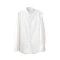 スタンドカラーシャツ（男女兼用）サイズ：SS～5L カラー：ネイビー,ホワイト