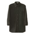 7分袖ニットシャツ（男女兼用）サイズ：SS～5L カラー：チャコール,ネイビー,ブラック,ホワイト