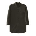7分袖ボタンダウンニットシャツ（男女兼用）サイズ：SS～5L カラー：チャコール,ネイビー,ブラック,ホワイト