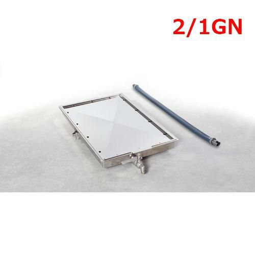 ラショナル 排水ロック付き油受け用ホテルパン 2/1GN