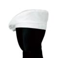 ベレー帽［バックル調節付］サイズ：フリー カラー：ホワイト,ブラック