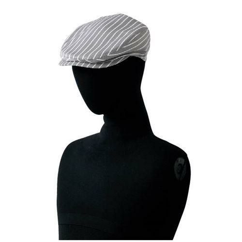 ハンチング[バックル調整付き]サイズ：フリー カラー：ホワイト×ネイビー,ホワイト×ピンク,ホワイト×グレー,ホワイト×ブラック