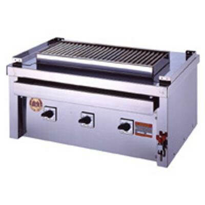 ヒゴグリラー ステーキ用グリラータイプ三相200V 3P-210CS 幅720×奥行550×高さ350 mm