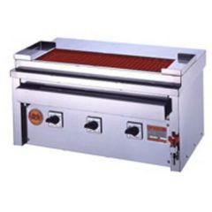 業務用/新品】ヒゴグリラー 焼物器焼鳥専用（卓上型）単相200V P-123KC