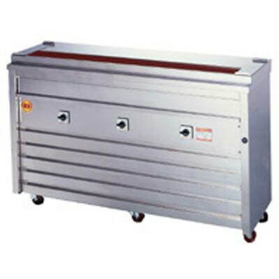 ヒゴグリラー 焼鳥専用タイプ(床置型)三相200V 3P-212K 幅1360×奥行410×高さ850 mm