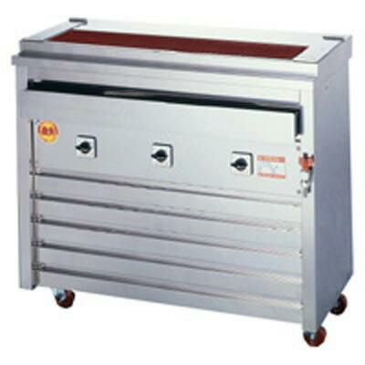 ヒゴグリラー 焼鳥大串タイプ(床置型)三相200V 3P-212X 幅960×奥行410×高さ850 mm