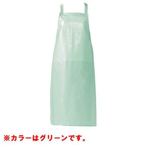 ジャブエプロン 胸当タイプ E1501-2 グリーン