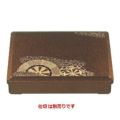 弁当箱 尺1寸長手三里弁当梨地御所車(仕切別)