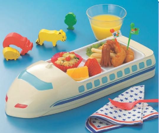 子供食器 プレート ニュー新幹線お子様ランチ皿アイボリー