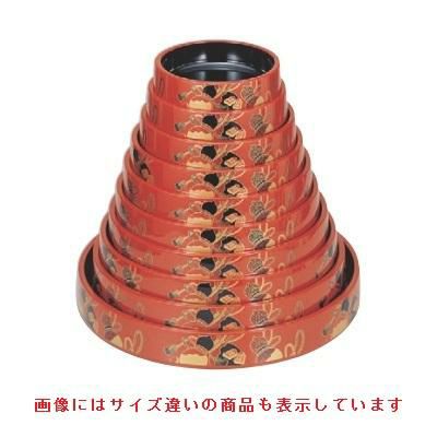 寿司桶 D.X富士型桶朱にひょうたん尺1寸