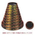 寿司桶 D.X富士型桶グリーンパール波8寸