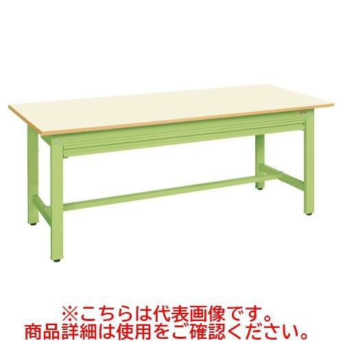 KK-49NZIG 【サカエ】【固定式】軽量作業台KKタイプ(全面引出し付) 幅1200×奥行750×高さ740mm