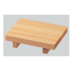 寿司ゲタ  (小)木製寿司ゲタ  幅120 奥行90 高さ30 回転寿司皿