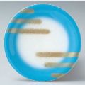 回転寿司皿 寿司皿ブルーぼかし雲水