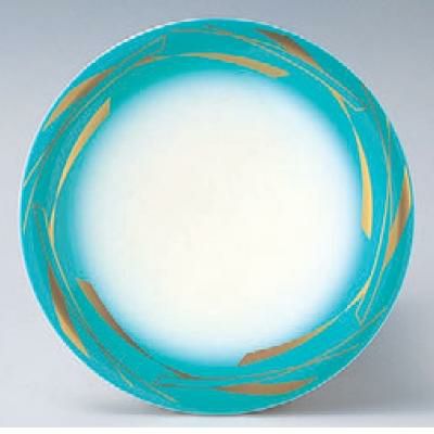 回転寿司皿 寿司皿エメラルドのし