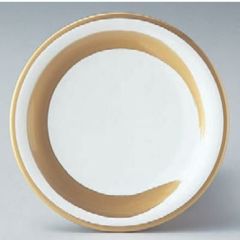 回転寿司皿 寿司皿金一筆  高さ21 直径:150 (業務用食器)