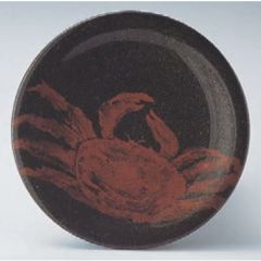 回転寿司皿 寿司皿梨地カニ