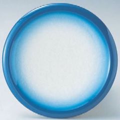 回転寿司皿 縁高皿アクアブルーぼかし