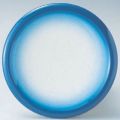 回転寿司皿 縁高皿アクアブルーぼかし