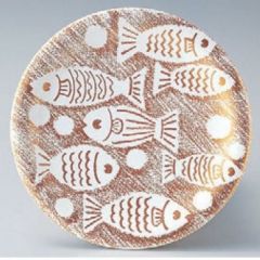 回転寿司皿 寿司皿ゴールドお魚