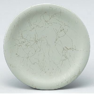 回転寿司皿 寿司皿グレー銀乱糸 高さ21 直径:150