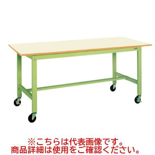 KK-69B2IG 【サカエ】【移動式】軽量作業台KKタイプ(移動式) 幅1800×奥行750×高さ840mm