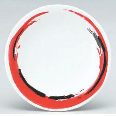 回転寿司皿 寿司皿赤一筆