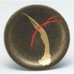 回転寿司皿 寿司皿梨地一筆武蔵野 高さ21 直径:150