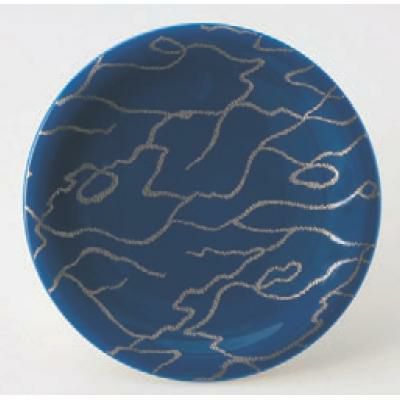 回転寿司皿 寿司皿青の河