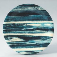 回転寿司皿 寿司皿 水色柳染