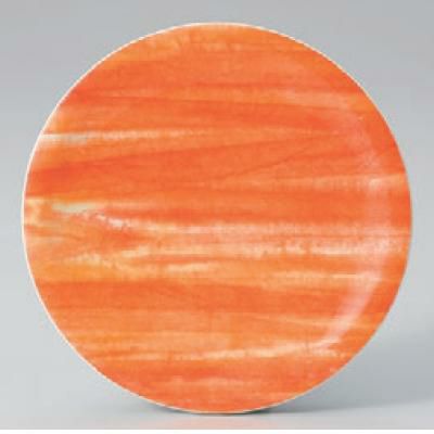 回転寿司皿 寿司皿 橙柳染