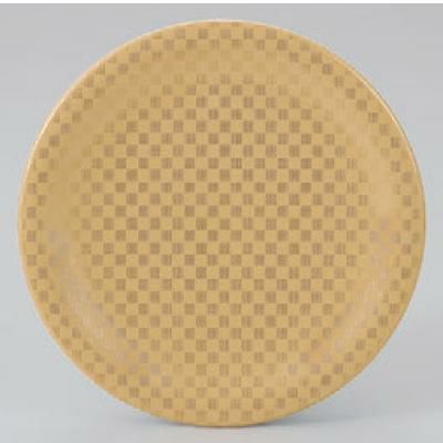 O-7-31 寿司皿 クリーム金市松