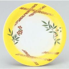 回転寿司皿 寿司皿イエロー南天