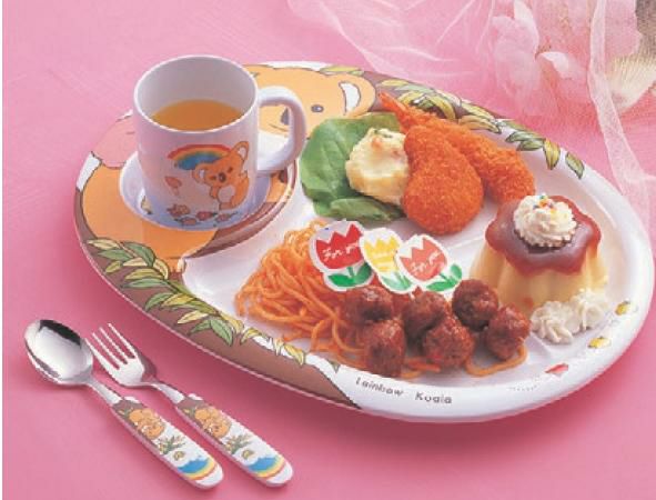子供食器 プレート 耐熱お子様ランチ皿コアラ