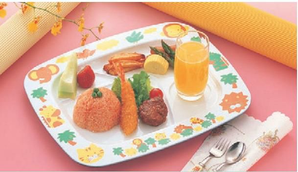 子供食器 プレート ABS森の仲間プレート