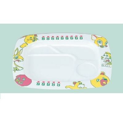 子供食器 プレート ABSニュー動物園プレート