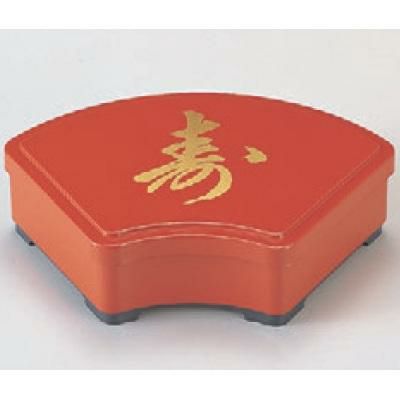 おせち 重箱 扇面重朱に寿