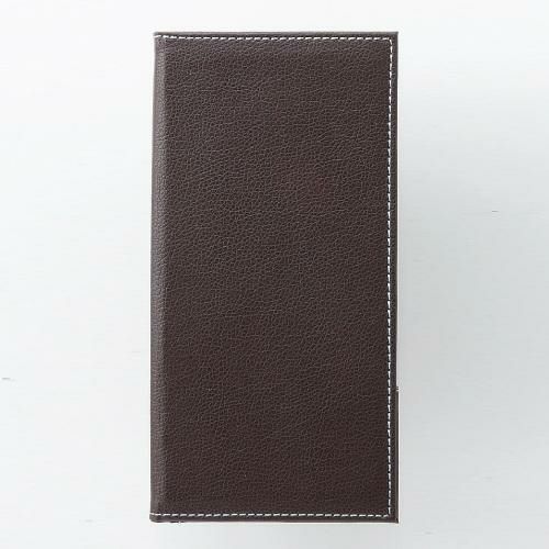 マグネット式 伝票ばさみ 二つ折 茶 茶