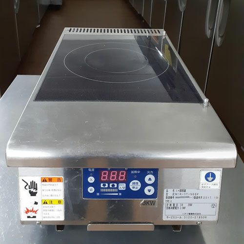 電磁調理器 電磁調理器 ニチワ電機 MIR-3T-N6SP 業務用 中古/送料無料