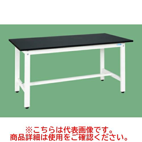 KK-38LFW 【サカエ】【固定式】軽量作業台KKタイプ(パールホワイト) 幅900×奥行600×高さ740mm