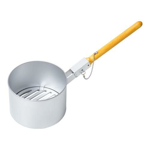 脱着式ジャンボ火起し(鋳物目皿付) 大 21cm