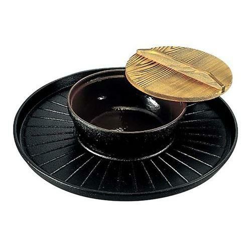 焼きしゃぶ鍋 35cm 鉄製 SN