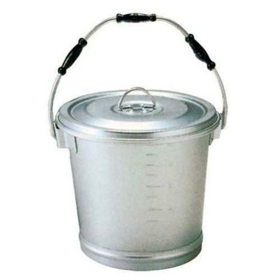 アルマイト 丸型一重 食缶 216 16L φ300×H305