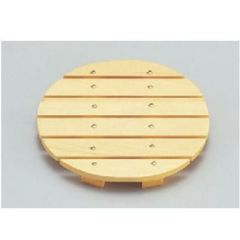 寿司桶 D.X4寸タイコミニ桶用白木目皿