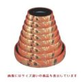 寿司桶 D.Xタイコ型すし桶朱に扇面7寸 高さ59 直径:216