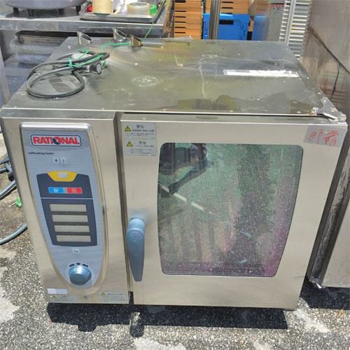 お得な情報満載 スチコンオーブン 中古ラショナル Ssce61g j0800z 840 780 1500 Ssce61g スチームコンベクションオーブン 18ラショナル 中古厨房 調理 Midasfoods In
