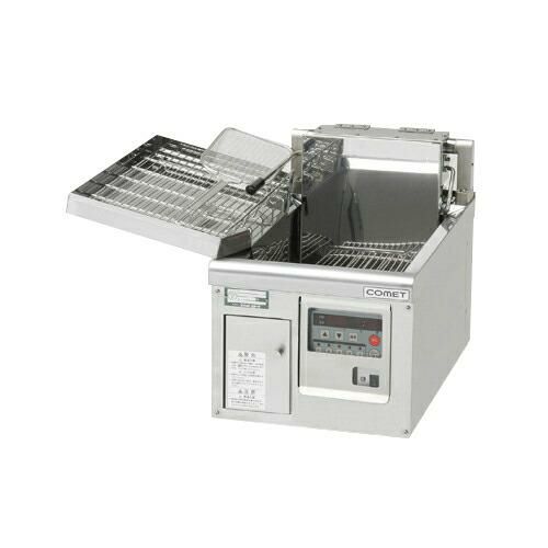 CF3-ED13C 【コメットカトウ】 卓上電気フライヤー 13L 1槽式 幅350×奥行600×高さ300mm