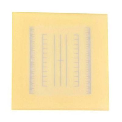 積層式調理用 目盛り入りまな板 正方形 L イエロー