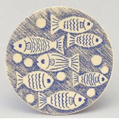 回転寿司皿 寿司皿クリームお魚